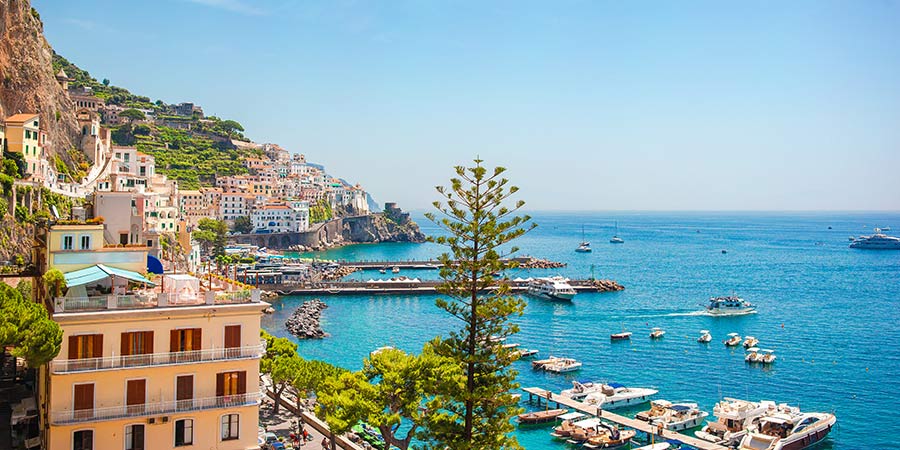 Cruising along Italy’s iconic Amalfi Coast