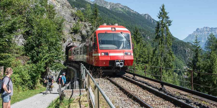 Riding the remarkable Mont Blanc Express