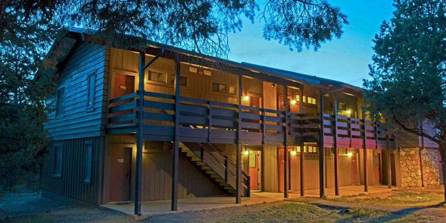Staying at a historic motel
