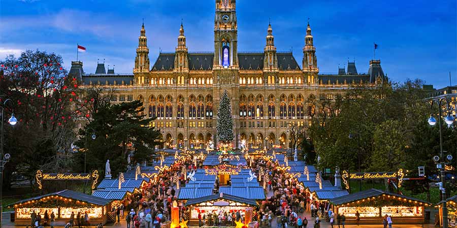 Enjoying a tour of elegant Vienna
